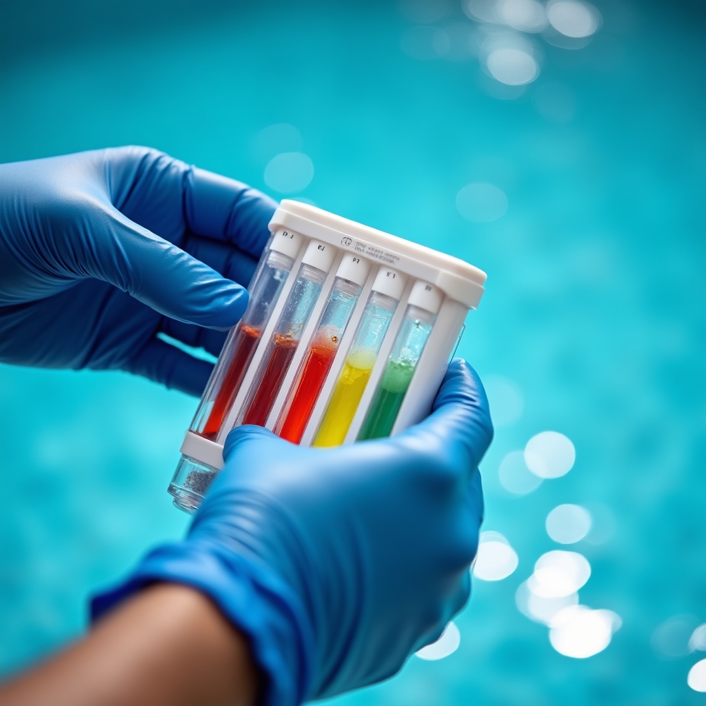 Análisis de química del agua en laboratorio de campo